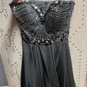 Sherri Hill strapless size 8 dress